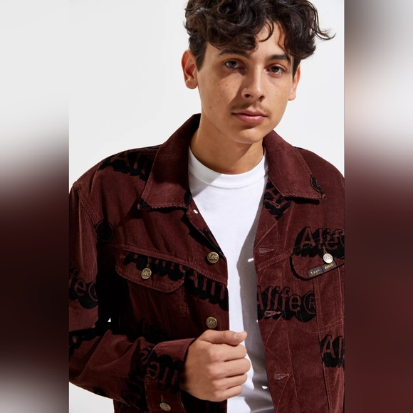 Lee X Alife Bittersweer Corduroy Trucker Jacket - Picture 5 of 9